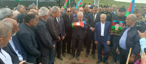 Şəhid Zaur Sadıqovun nəşi 33 ildən sonra doğma Füzulidə dəfn edildi!
