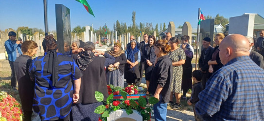 Şəhid Hilalov Araz Elburus oğlunun Anım günü qeyd edildi!