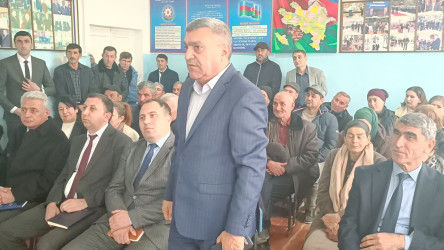 Füzuli RİH başçısı Alı Alıyev Aşağı Yağlıvənd kəndində qəbul keçirdi!