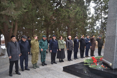 Füzuli rayonunda 20 Yanvar faciəsinin 35-ci ildönümü münasibəti ilə “Şəhidlər” abidə kompleksi ziyarət olundu!