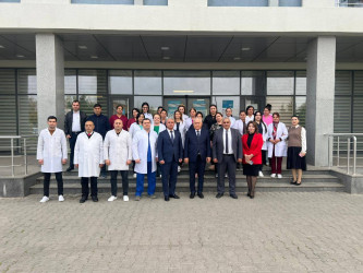 Füzuli RİH başçısı Alı Alıyev Füzuli Rayon Mərkəzi Xəstəxanasında olub!