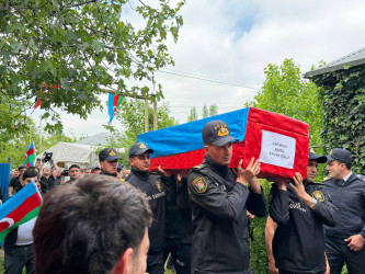 Şəhid Rafiq Cəfərovun nəşi 33 ildən sonra doğma Füzulidə torpağa tapşırıldı!