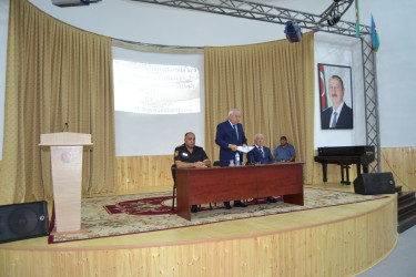 Füzuli rayonunda müşavirə keçirildi!