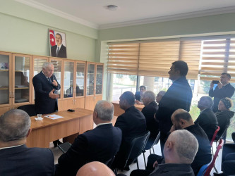 Füzuli RİH başçısı Qaradağ rayonunda səyyar qəbul keçirdi