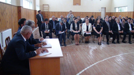 Füzuli RİH başçısı Alı Alıyev Birinci Zobucuq qəsəbəsində səyyar qəbul keçirdi!
