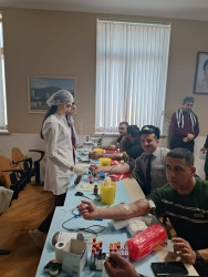 Füzuli rayonunda qanvermə aksiyası keçirildi!