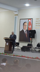 “Şəhərsalma və Memarlıq İli” çərçivəsində 15 İyun-Milli Qurtuluş Gününə həsr edilmiş “Milli Qurtuluşun Memarı-Ulu Öndər Heydər Əliyev ” adlı tədbir keçirildi!