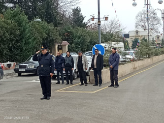 “Azərbaycan Hava Yolları” QSC-yə məxsus sərnişin təyyarəsinin qəzaya uğraması nəticəsində həlak olanların xatirəsi bir dəqiqəlik sükutla yad  edildi!