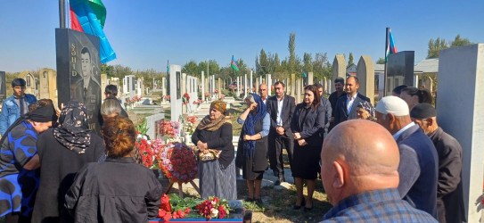 Şəhid Hilalov Araz Elburus oğlunun Anım günü qeyd edildi!