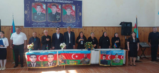 Füzuli rayonu 26 nömrəli tam orta məktəbdə anım günü ilə bağlı tədbir keçirildi!