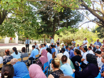Kərimbəyli kəndində RİH başçısının səyyar qəbulu keçirildi!