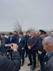Vətən Müharibəsinin şəhidi Abbasov İlham Əli oğlunun məzarı və ailəsi ziyarət olundu!