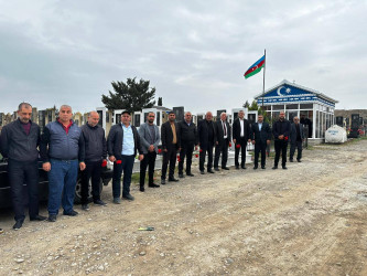 Vətən Müharibəsinin şəhidi Əliyev Şamil Xançoban oğlunun məzarı və ailəsi ziyarət olundu!