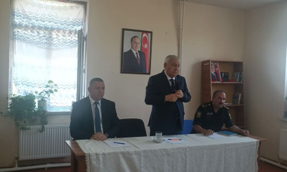 Füzuli Rayon İcra Hakimiyətinin başçısı Alı Alıyev Mollaməhərrəmli kəndində səyyar qəbul keçirdi!