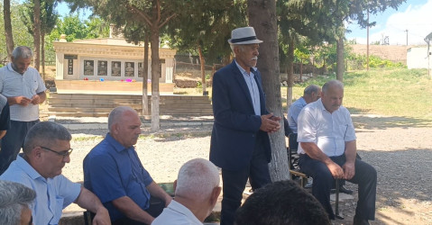 Füzuli Rayon İcra Hakimiyətinin başçısı Alı Alıyev Aşağı Kürdmahmudlu kəndində səyyar qəbul keçirdi!