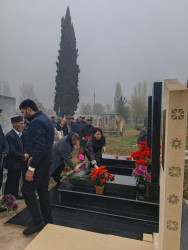 Vətən Müharibəsinin şəhidi Gülmalıyev Pərviz Zaur oğlunun məzarı və ailəsi ziyarət olundu!