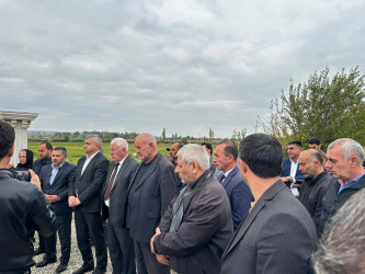 Vətən Müharibəsinin şəhidi Əliyev Şamil Xançoban oğlunun məzarı və ailəsi ziyarət olundu!