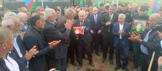 Şəhid Zaur Sadıqovun nəşi 33 ildən sonra doğma Füzulidə dəfn edildi!