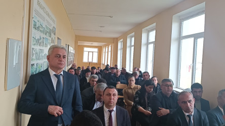 Füzuli RİH başçısı Alı Alıyev İkinci Mahmudlu kəndində qəbul keçirdi!