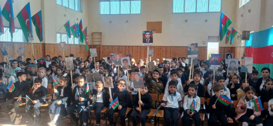 Füzuli rayonu 26 nömrəli tam orta məktəbdə anım günü ilə bağlı tədbir keçirildi!