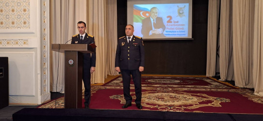 02 iyul- Azərbaycan Polisi günü münasibəti ilə “Dövlətçiliyin və ictimai təhlükəsizliyin keşiyində“ adlı konfrans keçirildi!