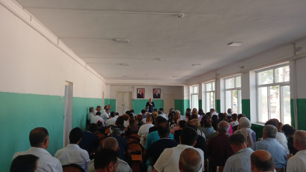 Füzuli rayon İcra Hakimiyyəti başçısının Horadiz şəhərində səyyar qəbulu keçirildi!