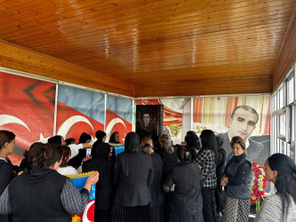 Vətən Müharibəsinin şəhidi Əliyev Şamil Xançoban oğlunun məzarı və ailəsi ziyarət olundu!