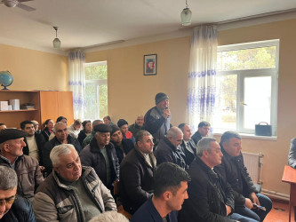 RİH başçısı Alı Alıyev Dördüncü Zobucuq qəsəbəsində səyyar qəbul keçirdi!