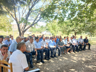 Kərimbəyli kəndində RİH başçısının səyyar qəbulu keçirildi!