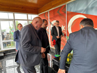 Vətən Müharibəsinin şəhidi Əliyev Şamil Xançoban oğlunun məzarı və ailəsi ziyarət olundu!