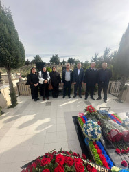 Vətən Müharibəsinin şəhidi Muradov Ziyad Muradxan oğlunun məzarı və ailəsi ziyarət olundu!