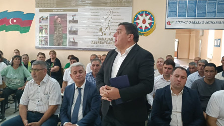 Füzuli Rayon İcra Hakimiyətinin başçısı Alı Alıyev Arayatlı kəndində səyyar qəbul keçirdi!