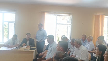 Füzuli Rayon İcra Hakimiyətinin başçısı Alı Alıyev Yuxarı Kürdmahmudlu kəndində səyyar qəbul keçirdi!
