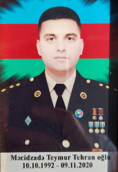 Vətən Müharibəsinin şəhidi Məcidzadə Teymur Tehran  oğlunun məzarı və ailəsi ziyarət olundu!