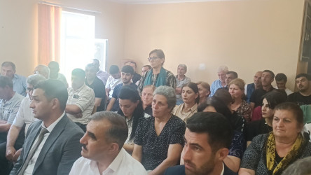 Füzuli Rayon İcra Hakimiyətinin başçısı Alı Alıyev Yuxarı Kürdmahmudlu kəndində səyyar qəbul keçirdi!