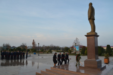 Ulu Öndər Heydər Əliyevin xatirəsi anıldı!