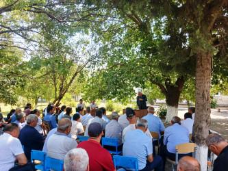 Kərimbəyli kəndində RİH başçısının səyyar qəbulu keçirildi!