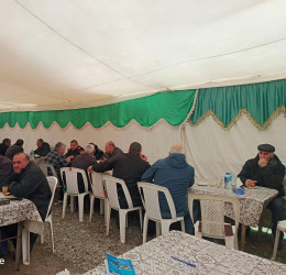 Füzuli RİH başçısı Alı Alıyev  şəhid Barat Əliyevin anasının yas mərasimində iştirak etdi!