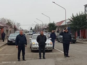 “Azərbaycan Hava Yolları” QSC-yə məxsus sərnişin təyyarəsinin qəzaya uğraması nəticəsində həlak olanların xatirəsi bir dəqiqəlik sükutla yad  edildi!