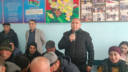 Füzuli RİH başçısı Alı Alıyev Aşağı Yağlıvənd kəndində qəbul keçirdi!