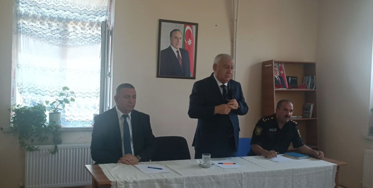 Füzuli Rayon İcra Hakimiyətinin başçısı Alı Alıyev Mollaməhərrəmli kəndində səyyar qəbul keçirdi!