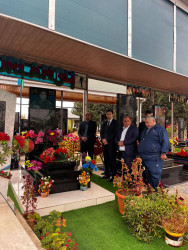 Vətən Müharibəsinin şəhidi  Rzayev Nurlan Yusif oğlunun məzarı və ailəsi ziyarət olundu!