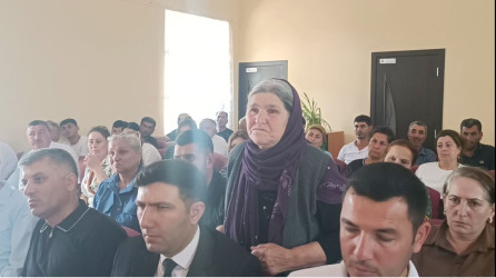 Füzuli Rayon İcra Hakimiyətinin başçısı Alı Alıyev Üçüncü Zobucuq qəsəbəsində səyyar qəbul keçirdi!