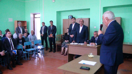 Füzuli RİH başçısı Alı Alıyev növbəti səyyar qəbulu  Əhmədalılar kəndində keçirdi!