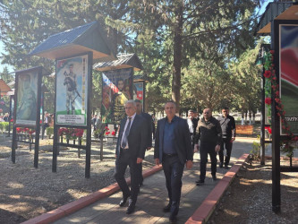 "Qəhrəmanlar Parkı" səhiyyə işçiləri tərəfindən ziyarət olundu!