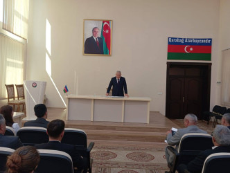 Füzuli Rayon İcra Hakimiyyətinin başçısı Alı Alıyev müşavirə keçirdi!