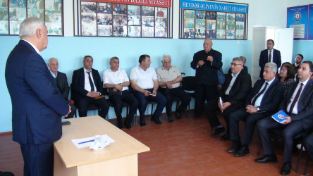 Füzuli RİH başçısı Alı Alıyev Aşağı Yağlıvənd kəndində səyyar qəbul keçirdi!