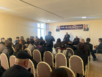 RİH başçısı Alı Alıyev Qazaxlar kəndində səyyar qəbul keçirdi!