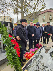 Vətən Müharibəsinin şəhidi İbrahimli Məhəmmədəli Mütəllim oğlunun məzarı və ailəsi ziyarət olundu!