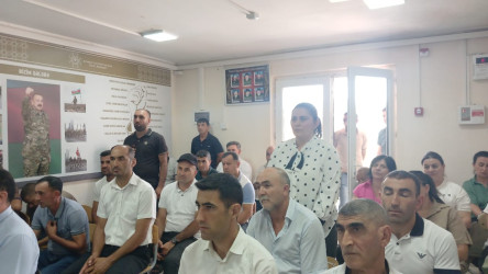 Birinci Mahmudlu kəndində RİH başçısının səyyar qəbulu keçirildi!